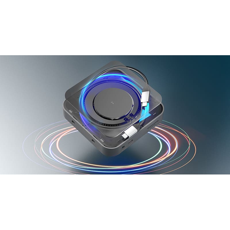 У Фокстрот Док-станція J5CREATE 12-in-1 Space Grey (JCD3199-N)