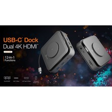 Док-станція J5CREATE 12-in-1 Space Grey (JCD3199-N)