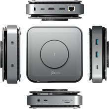 Док-станція J5CREATE 12-in-1 Space Grey (JCD3199-N)