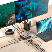 Док-станція J5CREATE 12-in-1 Space Grey (JCD3199-N)