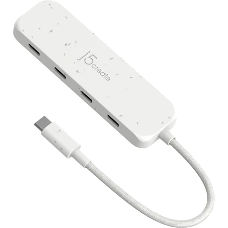 USB-хаб J5CREATE 4-in-1 Natural White (JCH345EW-N)