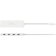 USB-хаб J5CREATE 4-in-1 Natural White (JCH345EW-N)