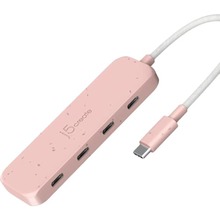 USB-хаб J5CREATE 4-in-1 Earth Rose (JCH345ER-N)