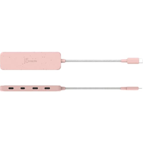 USB-хаб J5CREATE 4-in-1 Earth Rose (JCH345ER-N) Інтерфейс підключення USB Type-C