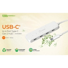 USB-хаб J5CREATE 4-in-1 Frech Cyan (JCH345EC-N)