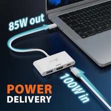 Док-станція J5CREATE JCA399-N 6 в 1 White