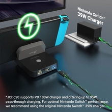 Док-станція J5CREATE JCD620-N для Nintendo Switch Black/Grey