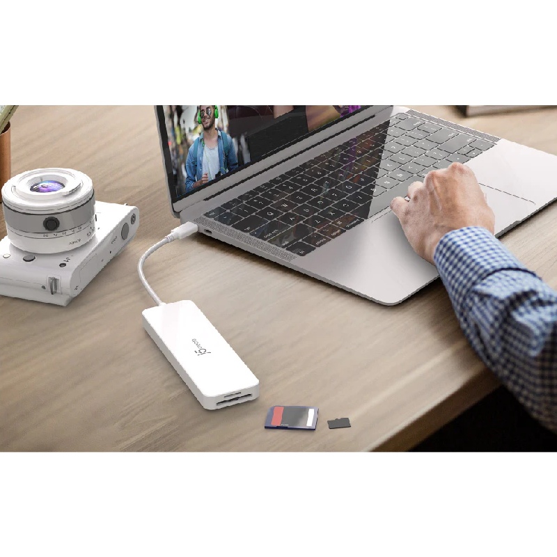 Покупка Док-станція J5CREATE JCD373-N 6 в 1 White