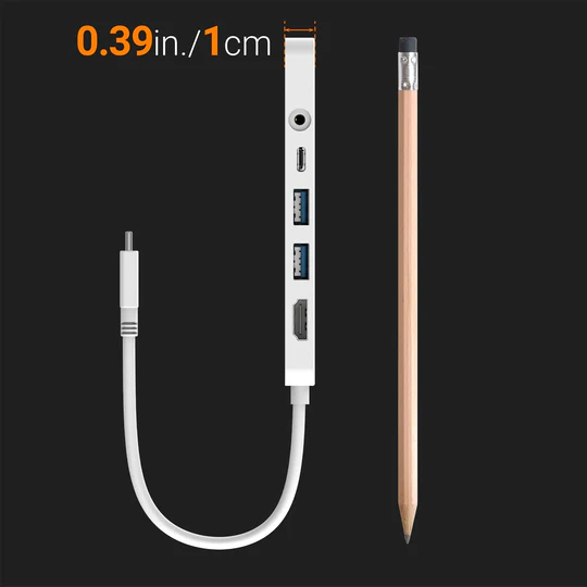 Зовнішній вигляд Док-станція J5CREATE JCD373-N 6 в 1 White