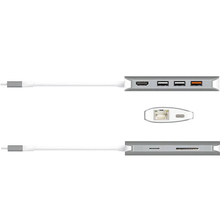 Док-станція J5CREATE JCD383-N 9 до 1 Silver