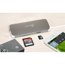 Док-станція J5CREATE JCD383-N 9 до 1 Silver