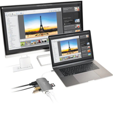 Док-станція J5CREATE JCD383-N 9 до 1 Silver