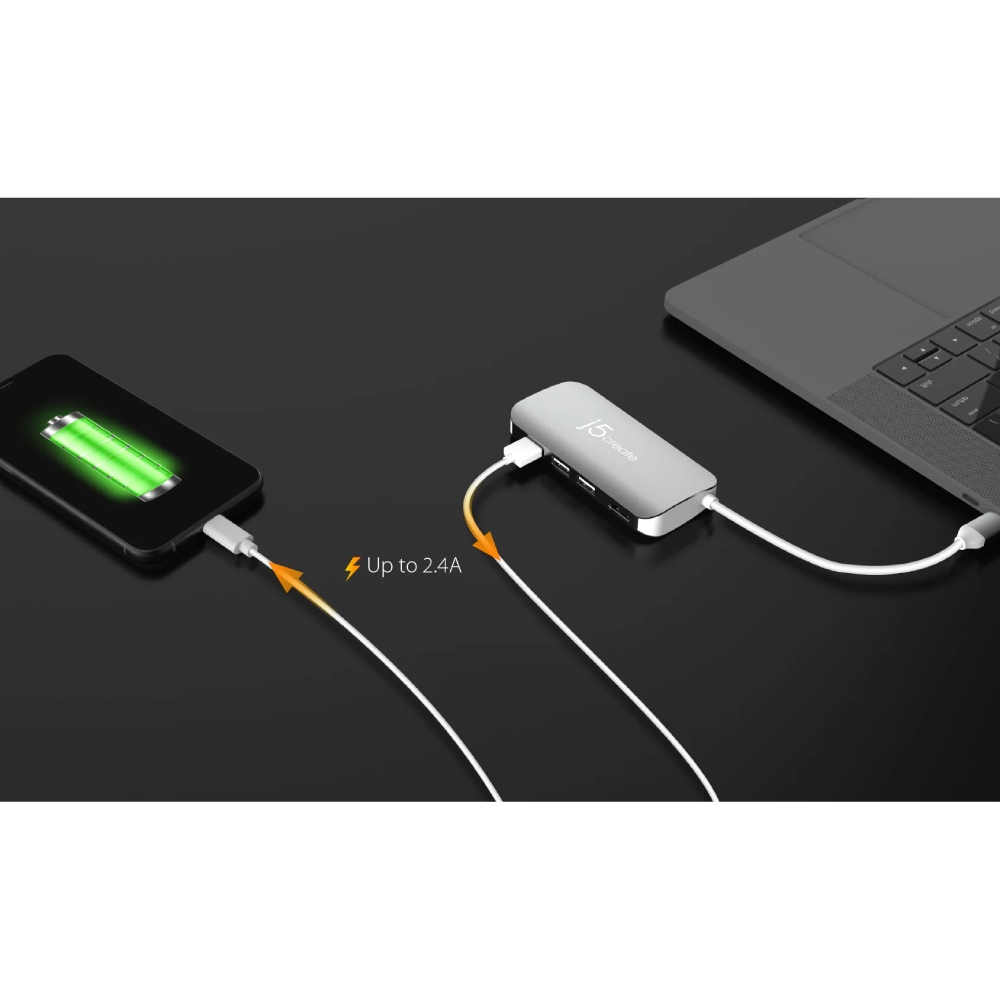 Замовити Док-станція J5CREATE JCD383-N 9 до 1 Silver