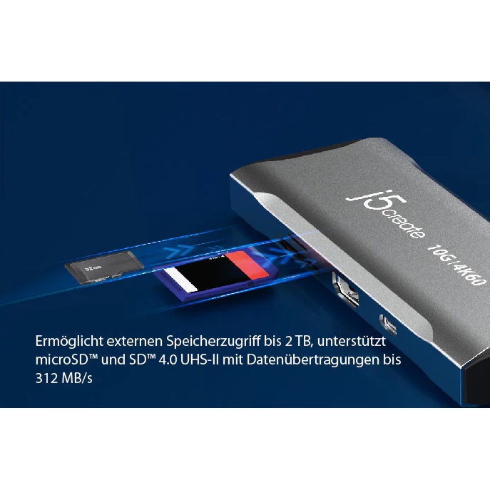 Замовити Док-станція J5CREATE JCD393-N Space Grey