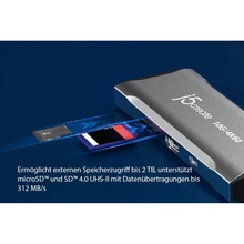 Док-станція J5CREATE JCD393-N Space Grey