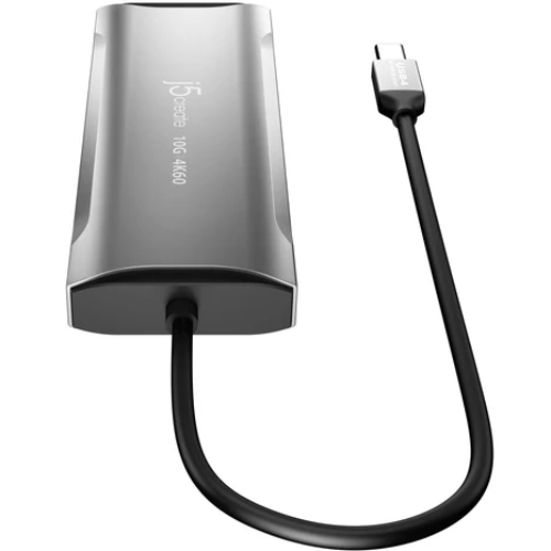 Док-станція J5CREATE JCD393-N Space Grey Інтерфейс підключення USB Type-C