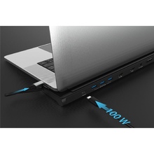 Док-станція J5CREATE JCD542-N 10 в 1 Gray/Black