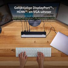 Док-станція J5CREATE JCD543-N 10 до 1 Silver/Black