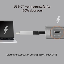 Док-станція J5CREATE JCD543P-EN 10 до 1 Silver/Black