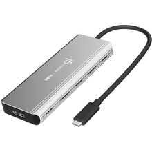 Док-станція J5CREATE JCD401-N 7 в 1 Space Grey