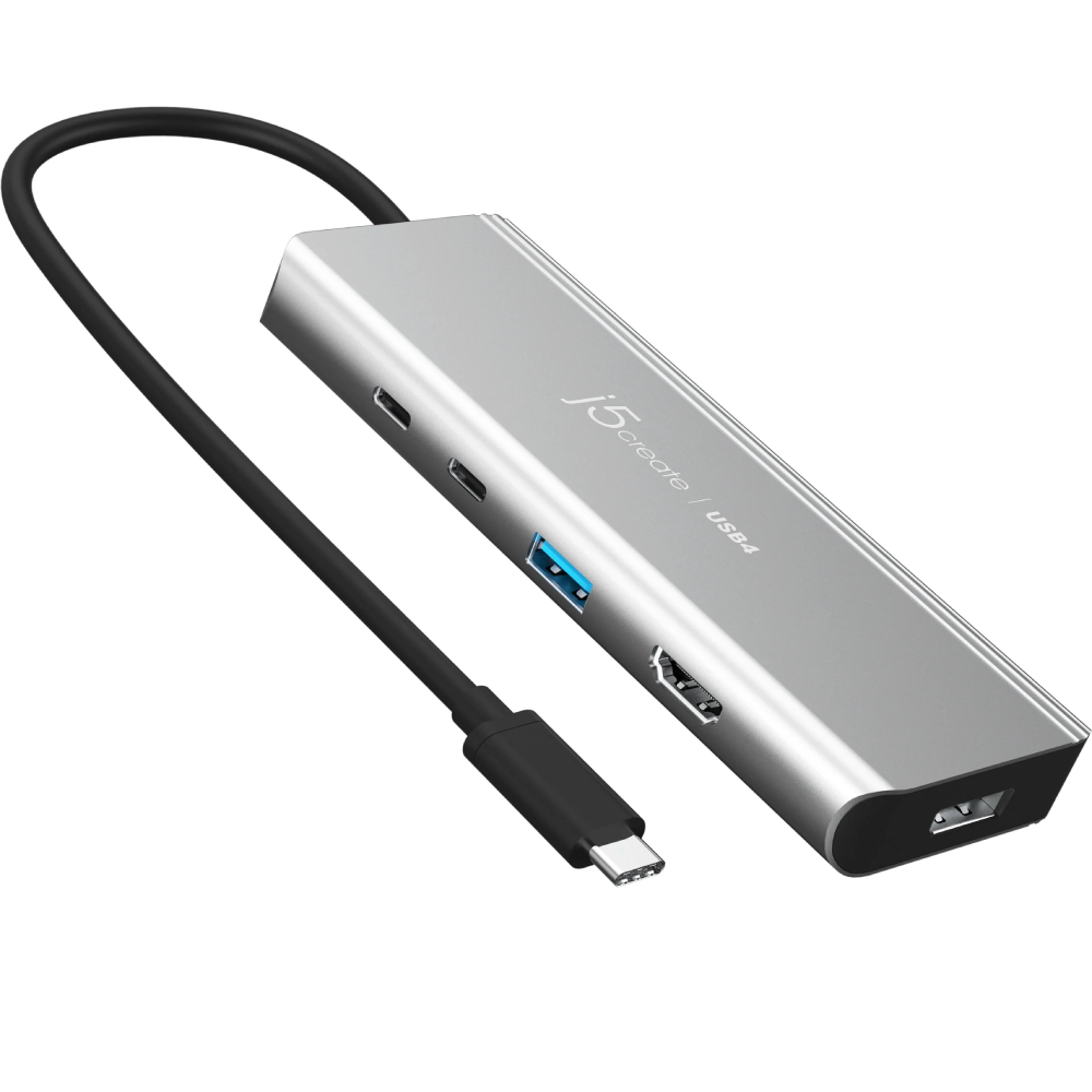 Док-станція J5CREATE JCD401-N 7 в 1 Space Grey