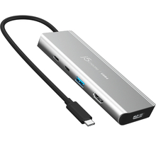 Док-станція J5CREATE JCD401-N 7 в 1 Space Grey