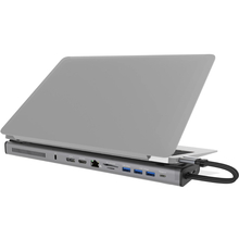 Док-станція J5CREATE JCD552-N 12 в 1 Space Grey/Black