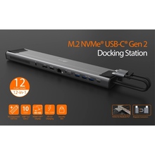 Док-станція J5CREATE JCD552-N 12 в 1 Space Grey/Black