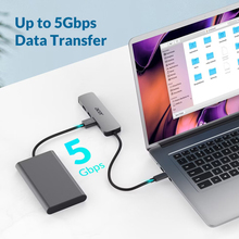 USB-хаб ACER 5in1 0.15 м Gray (HP.DSCAB.021)