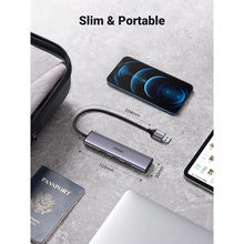 USB-хаб UGREEN CM473 Deep Gray (20805)