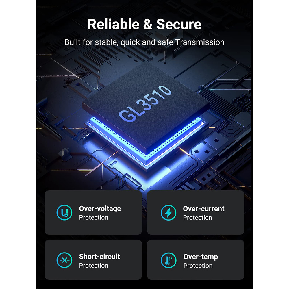 Фото USB-хаб UGREEN CM481 Gray (90307)