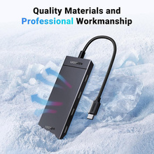 USB-хаб UGREEN CM806 Black (35584)