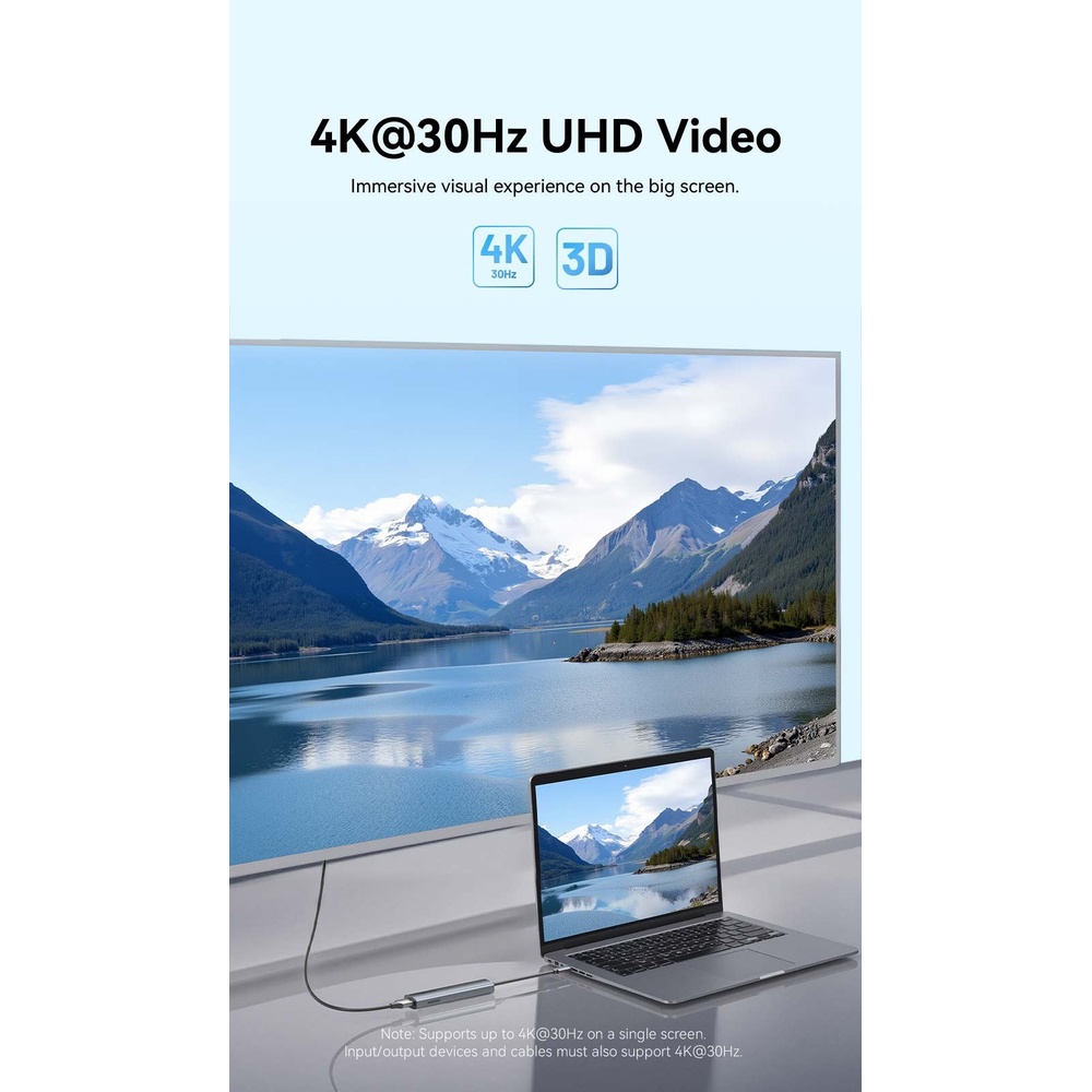 Покупка Док-станция VENTION 5-in-1 (TGLHB)