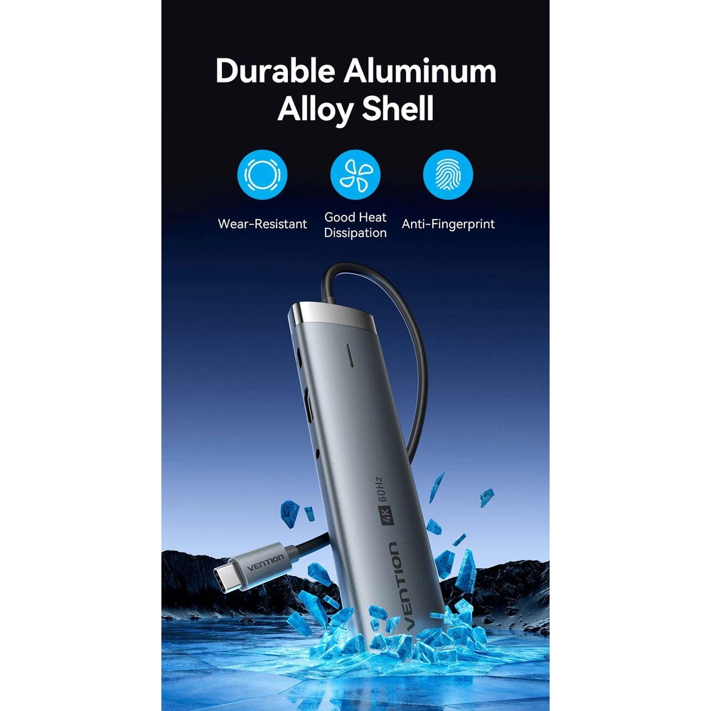 Фото Док-станція VENTION 9-in-1 (TGVHB)