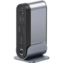 USB-хаб BASEUS UnionJoy 17-Port Triple-Display Docking Station Space Grey (B00532304811-00)