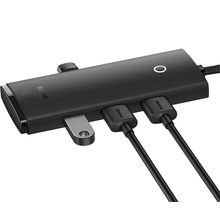 USB-хаб BASEUS Lite Series 1 м Black (WKQX030401)