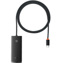 USB-хаб BASEUS Lite Series 1 м Black (WKQX030401)
