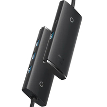 USB-хаб BASEUS Lite Series 1 м Black (WKQX030401)