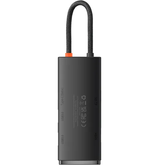 Док-станция BASEUS Lite Series 22.5 см Black (WKQX050101) Тип питания пассивный