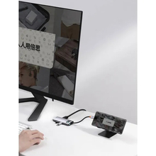 Док-станция BASEUS Metal Gleam Series 4 in 1 15 см Gray (WKWG070113)