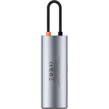 Док-станция BASEUS Metal Gleam Series 7 in 1 Gray (WKWG020113)