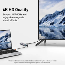 Док-станция BASEUS Metal Gleam Series 7 in 1 Gray (WKWG020113)