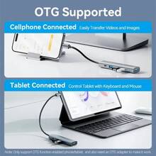 USB-хаб VENTION 4xUSB 3.0/1xUSB-C 5Gbps Black (TGZHB)