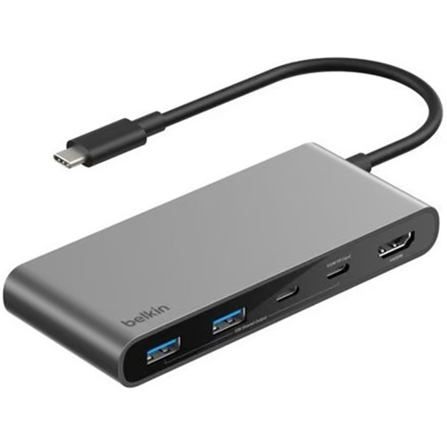 Док-станція BELKIN USB-C 7-in-1 Multiport Dock 100 Вт (AVC023HQSGY)