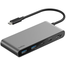 Док-станція BELKIN USB-C 7-in-1 Multiport Dock 100 Вт (AVC023HQSGY)