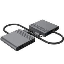 Док-станция CABLEXPERT USB-C 3-в-1 Space Grey (A-CM-COMBO3-04)