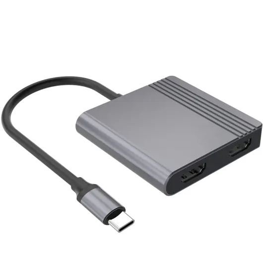 Док-станция CABLEXPERT USB-C 3-в-1 Space Grey (A-CM-COMBO3-04) Тип питания пассивный