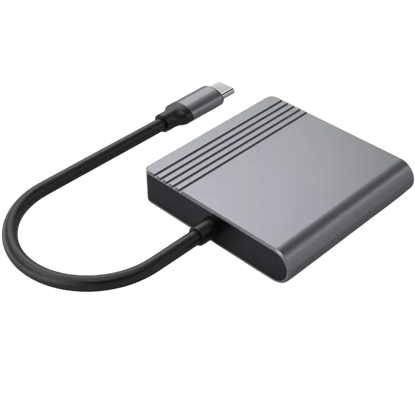 Док-станция CABLEXPERT USB-C to HDMI+DP adapter Black (A-CM-HDMIFDPF-01) Интерфейс подключения USB Type-C