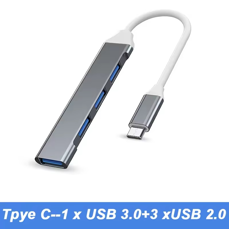 USB-хаб XOKO AC-404 USB Type-C - 4 USB (XK-AC-404) Тип USB-хаб