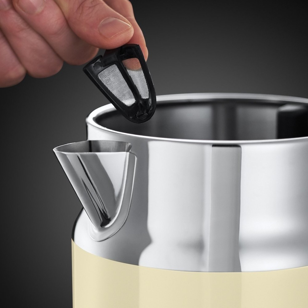 Электрочайник RUSSELL HOBBS 21672-70 Retro Cream Объем 1.7